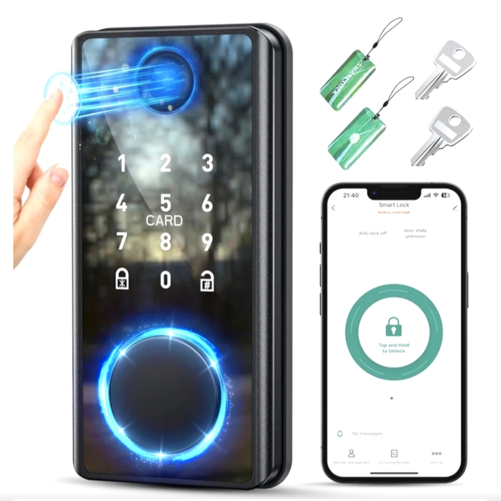Smart Door Lock New sealed in box, 5 ways of unlocking